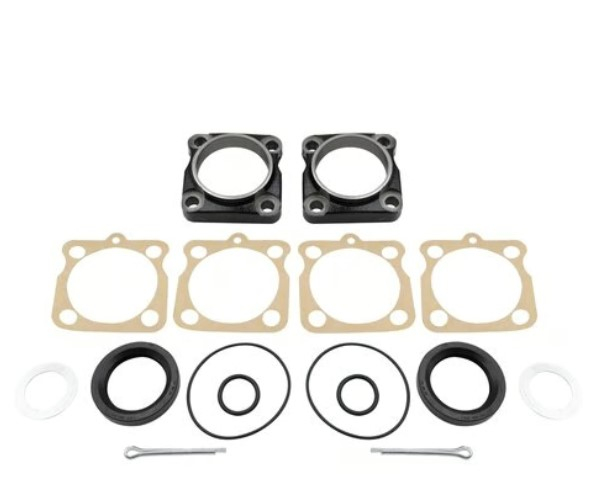 EMPI Axle Bearing Cap and Seal Kit for early VW Swing Axle models (short axle, 1967-68)